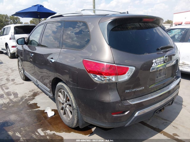 Продаж на аукціоні авто 2015 Nissan Pathfinder Sl, vin: 5N1AR2MM9FC655330, номер лоту: 45947902