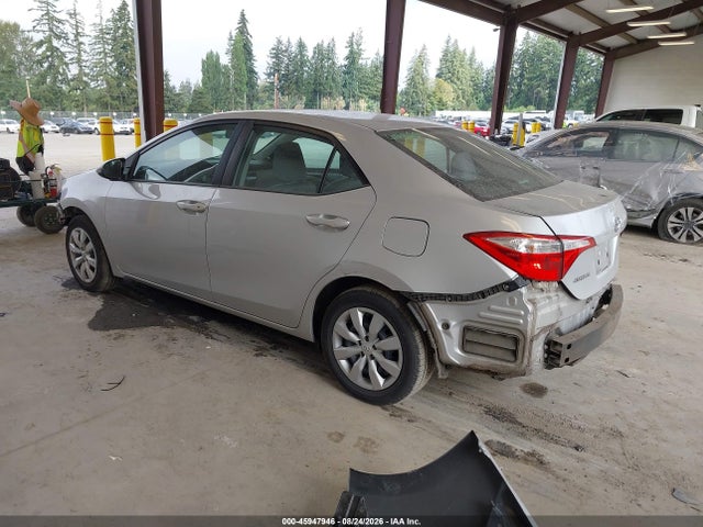 Продажа на аукционе авто 2015 Toyota Corolla Le, vin: 5YFBURHE7FP230246, номер лота: 45947946