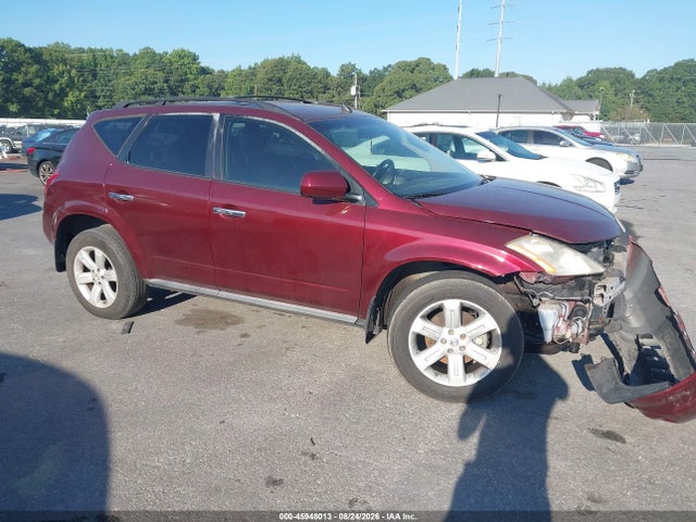 45948013 :رقم المزاد ، JN8AZ08W26W543945 vin ، 2006 Nissan Murano S مزاد بيع