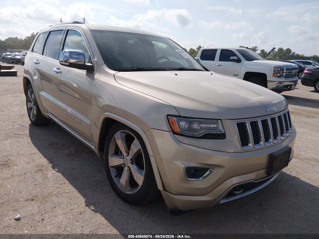 Продажа на аукционе авто 2014 Jeep Grand Cherokee Overland, vin: 1C4RJFCG6EC211354, номер лота: 45948074