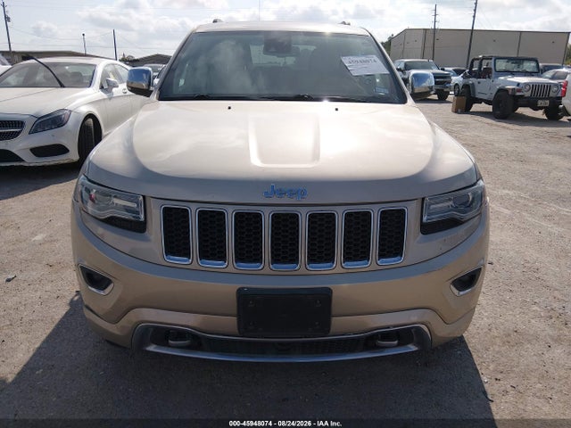 Продажа на аукционе авто 2014 Jeep Grand Cherokee Overland, vin: 1C4RJFCG6EC211354, номер лота: 45948074