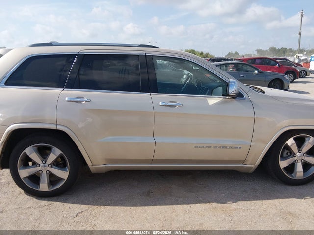 Продажа на аукционе авто 2014 Jeep Grand Cherokee Overland, vin: 1C4RJFCG6EC211354, номер лота: 45948074