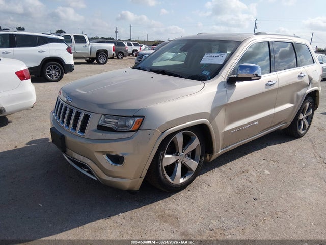 Продажа на аукционе авто 2014 Jeep Grand Cherokee Overland, vin: 1C4RJFCG6EC211354, номер лота: 45948074