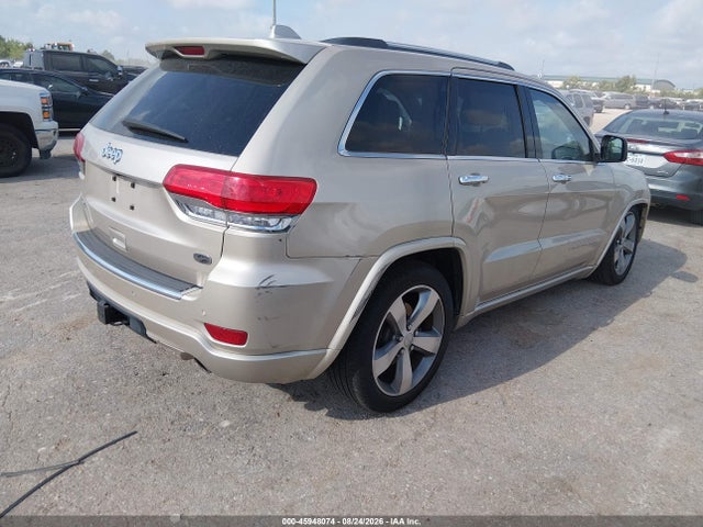Продажа на аукционе авто 2014 Jeep Grand Cherokee Overland, vin: 1C4RJFCG6EC211354, номер лота: 45948074