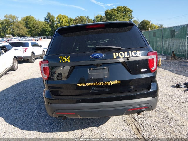 45948084 :رقم المزاد ، 1FM5K8AR1JGB12399 vin ، 2018 Ford Police Interceptor Utility مزاد بيع