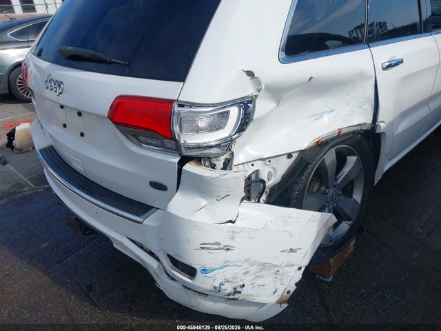 2015 Jeep Grand Cherokee Overland მანქანა იყიდება აუქციონზე, vin: 1C4RJFCG8FC665221, აუქციონის ნომერი: 45948129