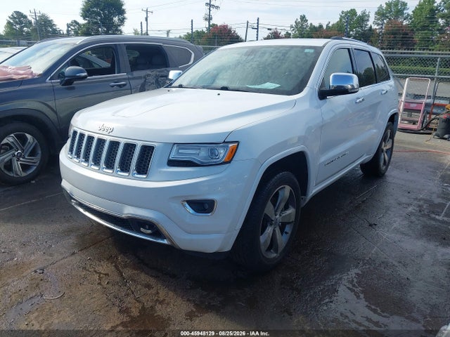 2015 Jeep Grand Cherokee Overland მანქანა იყიდება აუქციონზე, vin: 1C4RJFCG8FC665221, აუქციონის ნომერი: 45948129