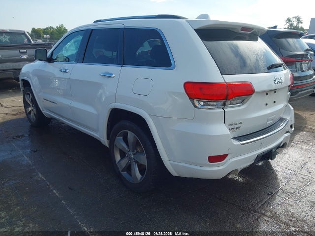 2015 Jeep Grand Cherokee Overland მანქანა იყიდება აუქციონზე, vin: 1C4RJFCG8FC665221, აუქციონის ნომერი: 45948129