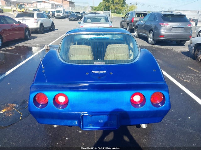 Aukcja sprzedaży 1981 Chevrolet Corvette, vin: 1G1AY8765BS409844, numer aukcji: 45948133