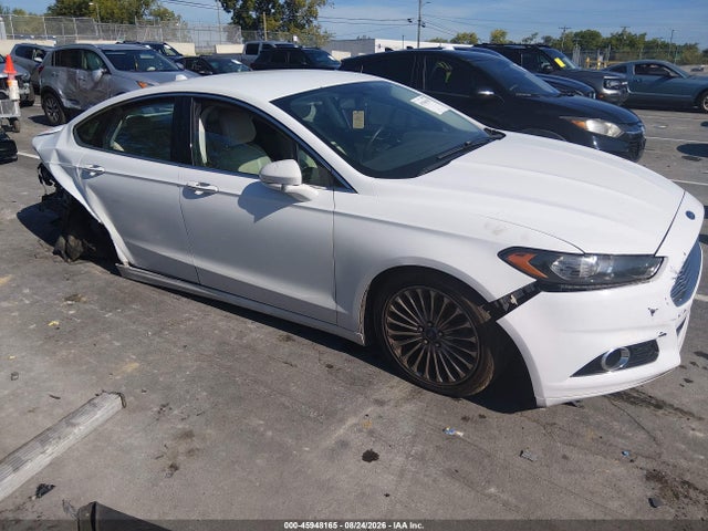 2014 Ford Fusion Titanium მანქანა იყიდება აუქციონზე, vin: 3FA6P0K92ER271303, აუქციონის ნომერი: 45948165