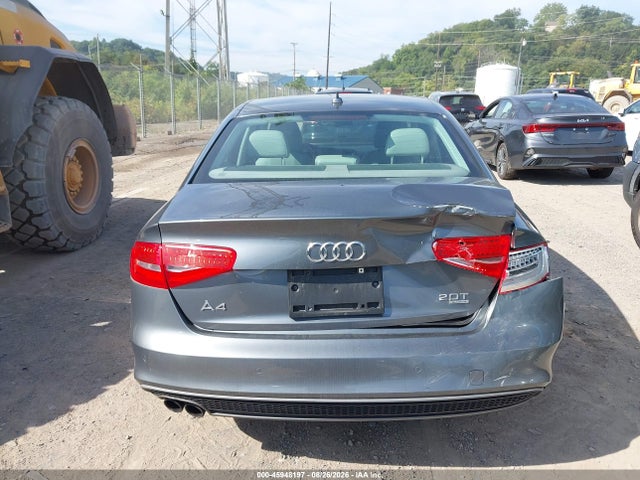 Продажа на аукционе авто 2014 Audi A4 2.0t Premium, vin: WAUHFAFL7EN017202, номер лота: 45948197