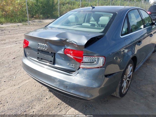 Продажа на аукционе авто 2014 Audi A4 2.0t Premium, vin: WAUHFAFL7EN017202, номер лота: 45948197