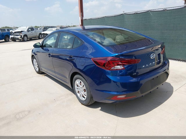 45948270 :رقم المزاد ، 5NPD74LF5KH489392 vin ، 2019 Hyundai Elantra Se مزاد بيع