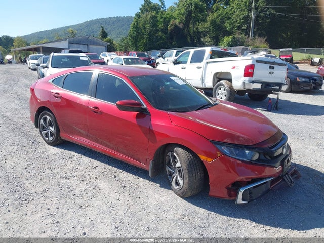 Auction sale of the 2020 Honda Civic Lx, vin: 19XFC2F61LE018575, lot number: 45948290