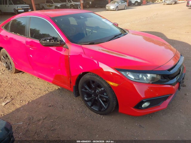 45948301 :رقم المزاد ، 2HGFC2F8XKH531183 vin ، 2019 Honda Civic Sport مزاد بيع