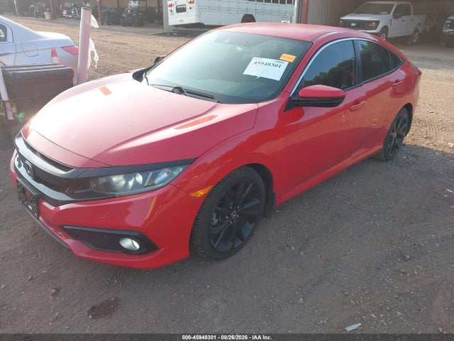 45948301 :رقم المزاد ، 2HGFC2F8XKH531183 vin ، 2019 Honda Civic Sport مزاد بيع