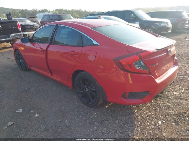 45948301 :رقم المزاد ، 2HGFC2F8XKH531183 vin ، 2019 Honda Civic Sport مزاد بيع