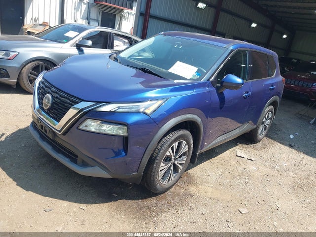 45948357 :رقم المزاد ، 5N1AT3BA1MC757685 vin ، 2021 Nissan Rogue Sv Fwd مزاد بيع