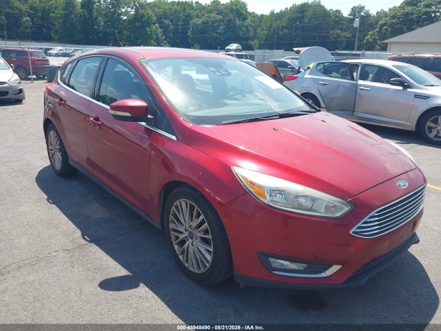 45948490 :رقم المزاد ، 1FADP3N2XHL267073 vin ، 2017 Ford Focus Titanium مزاد بيع