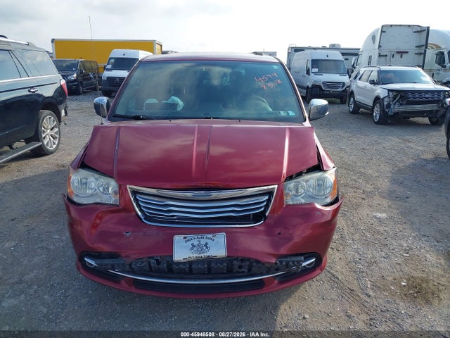 2013 Chrysler Town & Country Touring-l მანქანა იყიდება აუქციონზე, vin: 2C4RC1CG6DR816705, აუქციონის ნომერი: 45948508