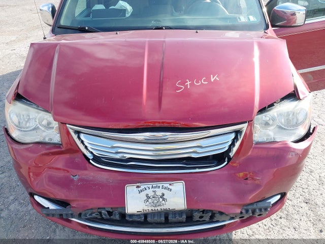 2013 Chrysler Town & Country Touring-l მანქანა იყიდება აუქციონზე, vin: 2C4RC1CG6DR816705, აუქციონის ნომერი: 45948508