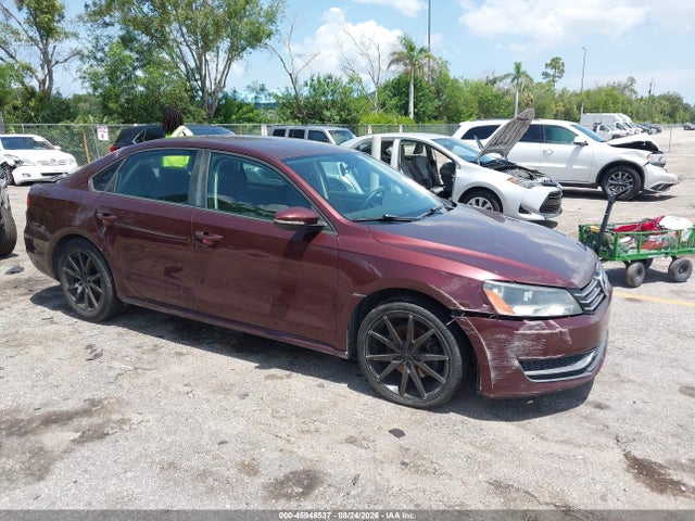 45948537 :رقم المزاد ، 1VWAP7A35CC054346 vin ، 2012 Volkswagen Passat 2.5l S مزاد بيع