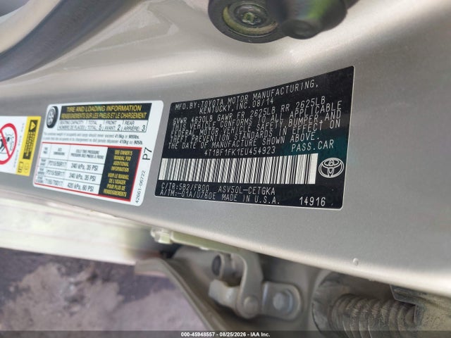 Toyota CAMRY XLE 2014 4T1BF1FK1EU454923 Image 9