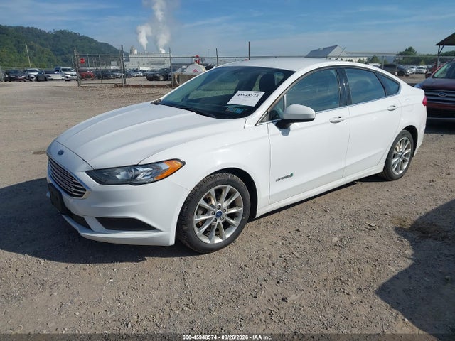 45948574 :رقم المزاد ، 3FA6P0LUXHR400217 vin ، 2017 Ford Fusion Hybrid Se مزاد بيع