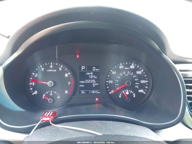 2020 Kia Rio Lx მანქანა იყიდება აუქციონზე, vin: 3KPA24ADXLE338962, აუქციონის ნომერი: 45948613