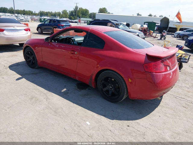 45948702 :رقم المزاد ، JNKCV54E93M212943 vin ، 2003 Infiniti G35 Base W/leather مزاد بيع