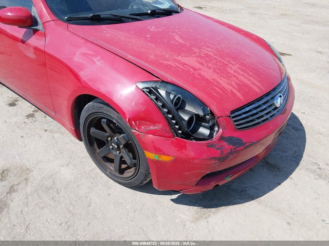 45948702 :رقم المزاد ، JNKCV54E93M212943 vin ، 2003 Infiniti G35 Base W/leather مزاد بيع