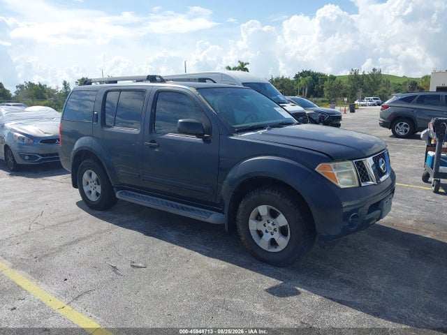 2005 Nissan Pathfinder Xe მანქანა იყიდება აუქციონზე, vin: 5N1AR18W95C782051, აუქციონის ნომერი: 45948713