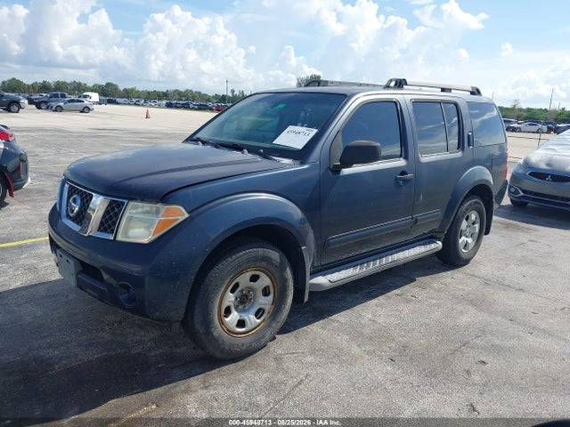 2005 Nissan Pathfinder Xe მანქანა იყიდება აუქციონზე, vin: 5N1AR18W95C782051, აუქციონის ნომერი: 45948713