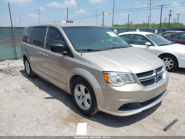 45948720 :رقم المزاد ، 2C4RDGBGXDR798677 vin ، 2013 Dodge Grand Caravan Se مزاد بيع