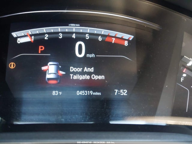 45948749 :رقم المزاد ، 5J6RW1H52LA009691 vin ، 2020 Honda Cr-v 2wd Ex مزاد بيع