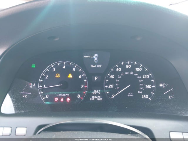 45948752 :رقم المزاد ، JTHBL5EF3C5109231 vin ، 2012 Lexus Ls 460 مزاد بيع