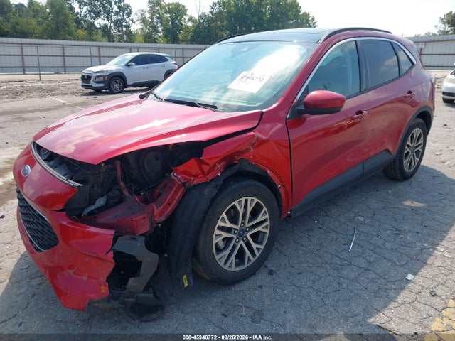 45948772 :رقم المزاد ، 1FMCU0CZXMUB03237 vin ، 2021 Ford Escape Sel Hybrid مزاد بيع