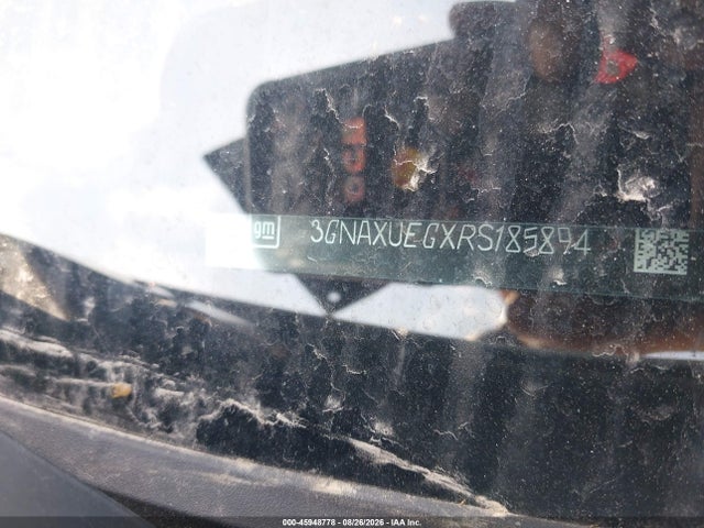 45948778 :رقم المزاد ، 3GNAXUEGXRS185894 vin ، 2024 Chevrolet Equinox Awd Lt مزاد بيع