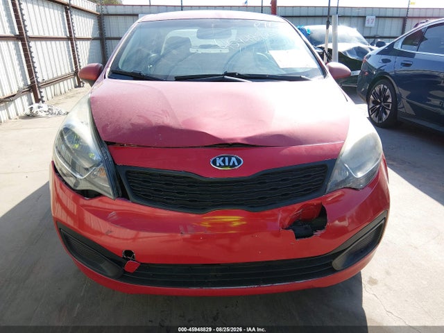 45948829 :رقم المزاد ، KNADM4A36C6052527 vin ، 2012 Kia Rio Lx مزاد بيع