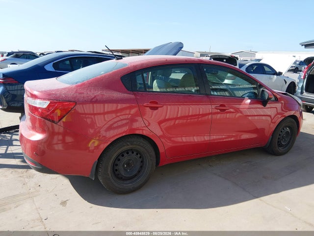 45948829 :رقم المزاد ، KNADM4A36C6052527 vin ، 2012 Kia Rio Lx مزاد بيع