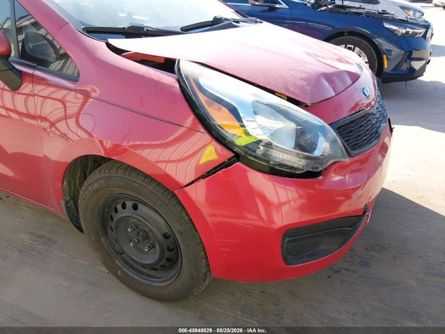 45948829 :رقم المزاد ، KNADM4A36C6052527 vin ، 2012 Kia Rio Lx مزاد بيع