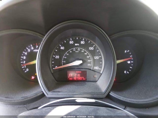 45948829 :رقم المزاد ، KNADM4A36C6052527 vin ، 2012 Kia Rio Lx مزاد بيع