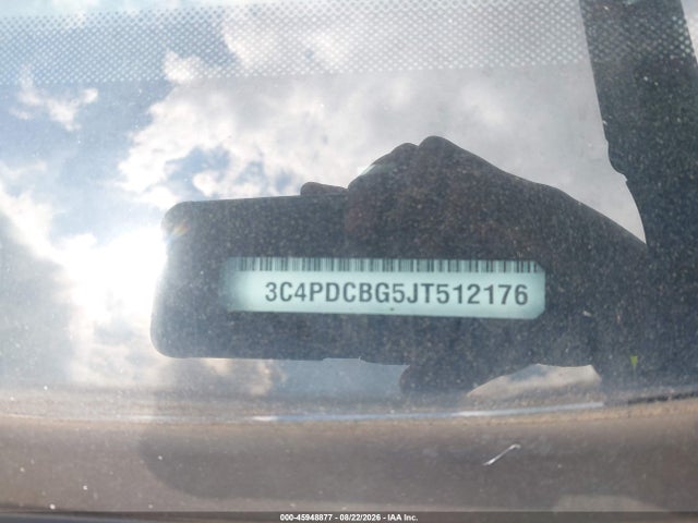 Aukcja sprzedaży 2018 Dodge Journey Sxt, vin: 3C4PDCBG5JT512176, numer aukcji: 45948877