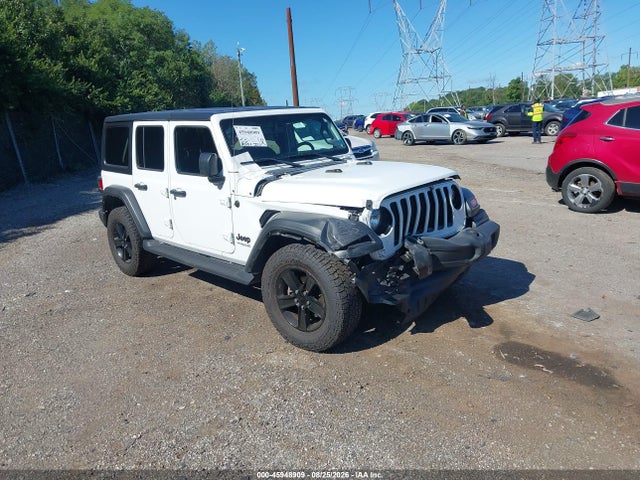 2022 Jeep Wrangler Unlimited Sport Altitude 4x4 მანქანა იყიდება აუქციონზე, vin: 1C4HJXDG5NW226281, აუქციონის ნომერი: 45948909