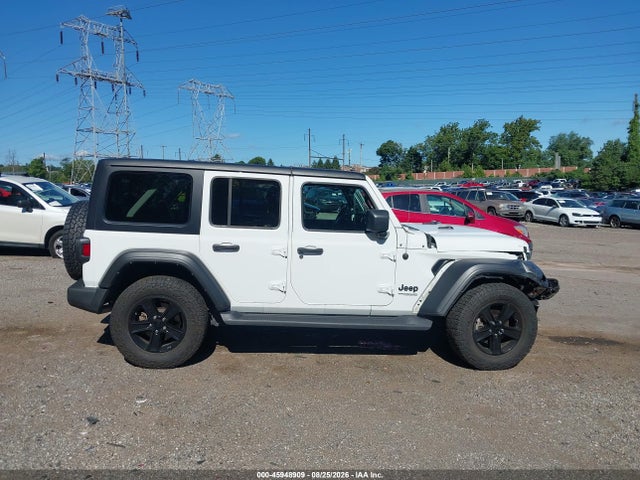 2022 Jeep Wrangler Unlimited Sport Altitude 4x4 მანქანა იყიდება აუქციონზე, vin: 1C4HJXDG5NW226281, აუქციონის ნომერი: 45948909