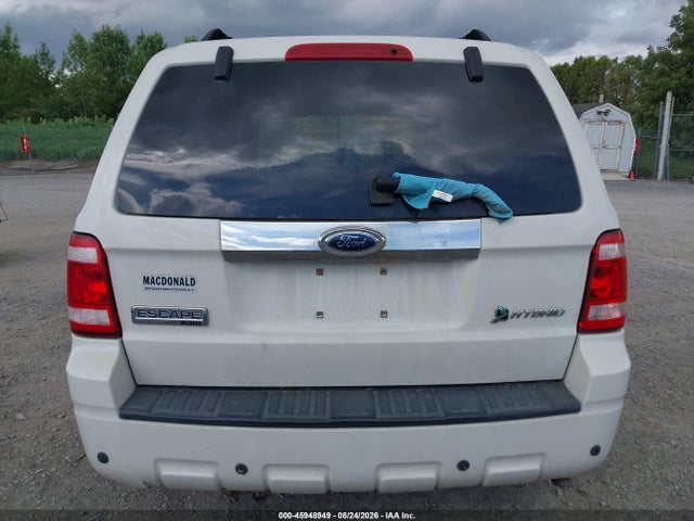 Продажа на аукционе авто 2009 Ford Escape Hybrid Limited, vin: 1FMCU59389KB77081, номер лота: 45948949