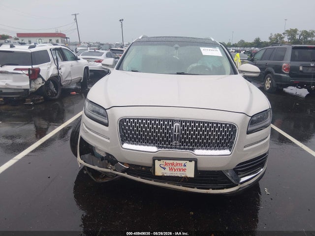 45949030 :رقم المزاد ، 2LMPJ8LP2KBL28184 vin ، 2019 Lincoln Nautilus Reserve مزاد بيع