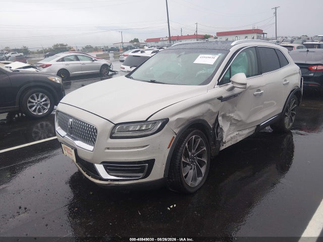 45949030 :رقم المزاد ، 2LMPJ8LP2KBL28184 vin ، 2019 Lincoln Nautilus Reserve مزاد بيع