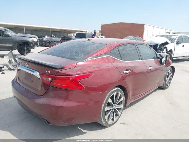 Продажа на аукционе авто 2016 Nissan Maxima 3.5 Sr, vin: 1N4AA6AP5GC383142, номер лота: 45949062