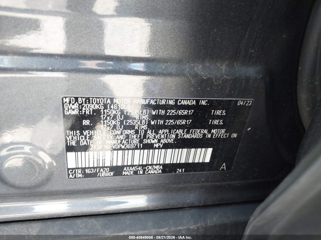 Toyota Rav4 Xle 2023 2T3P1RFV0PW369711 Image 9